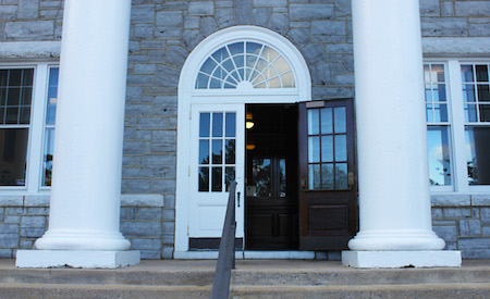 Carrier Library front door