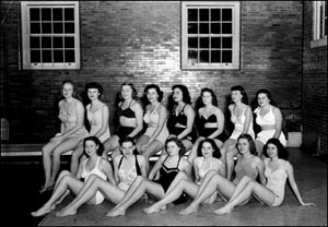 swim team, 1948