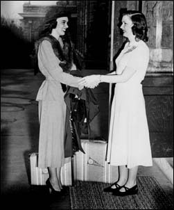 student arriving in 1938