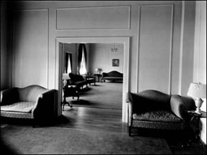 parlor in Converse Hall